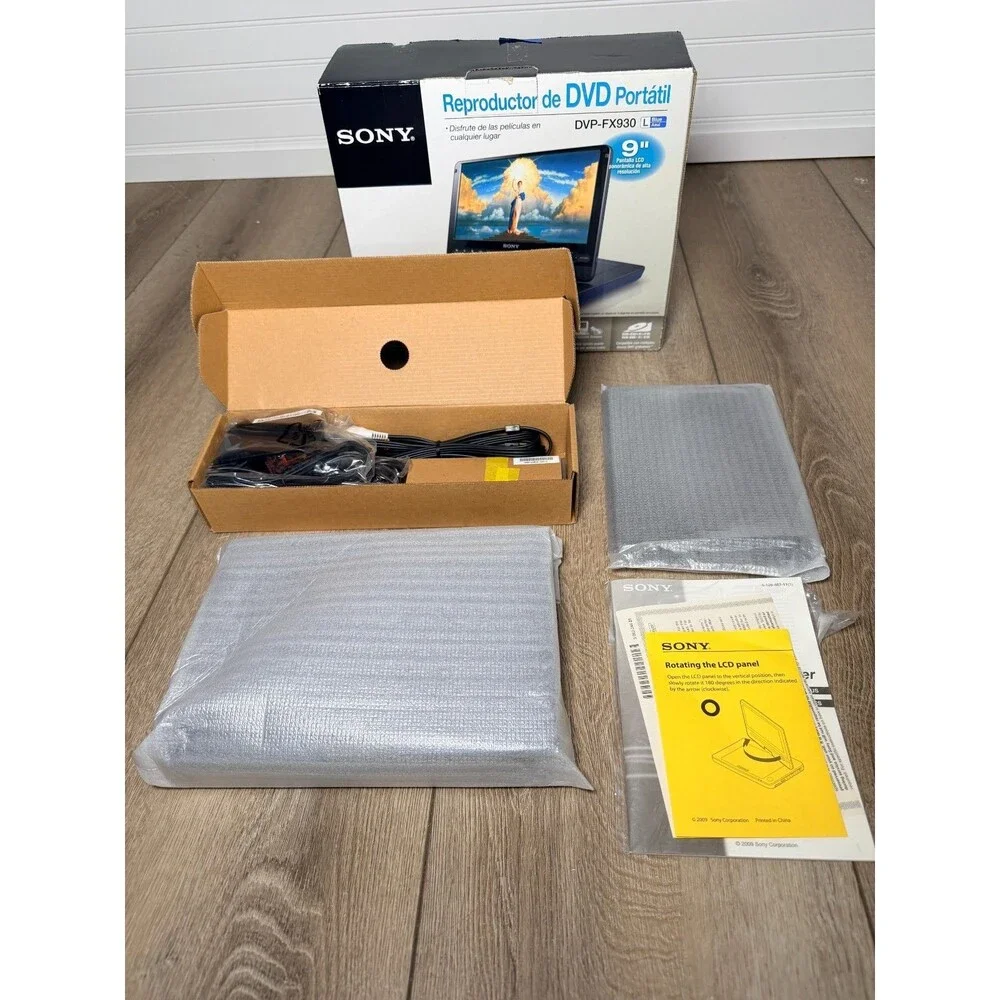 Sony Portable DVD Player DVP-FX930 Hi-Resolution 9